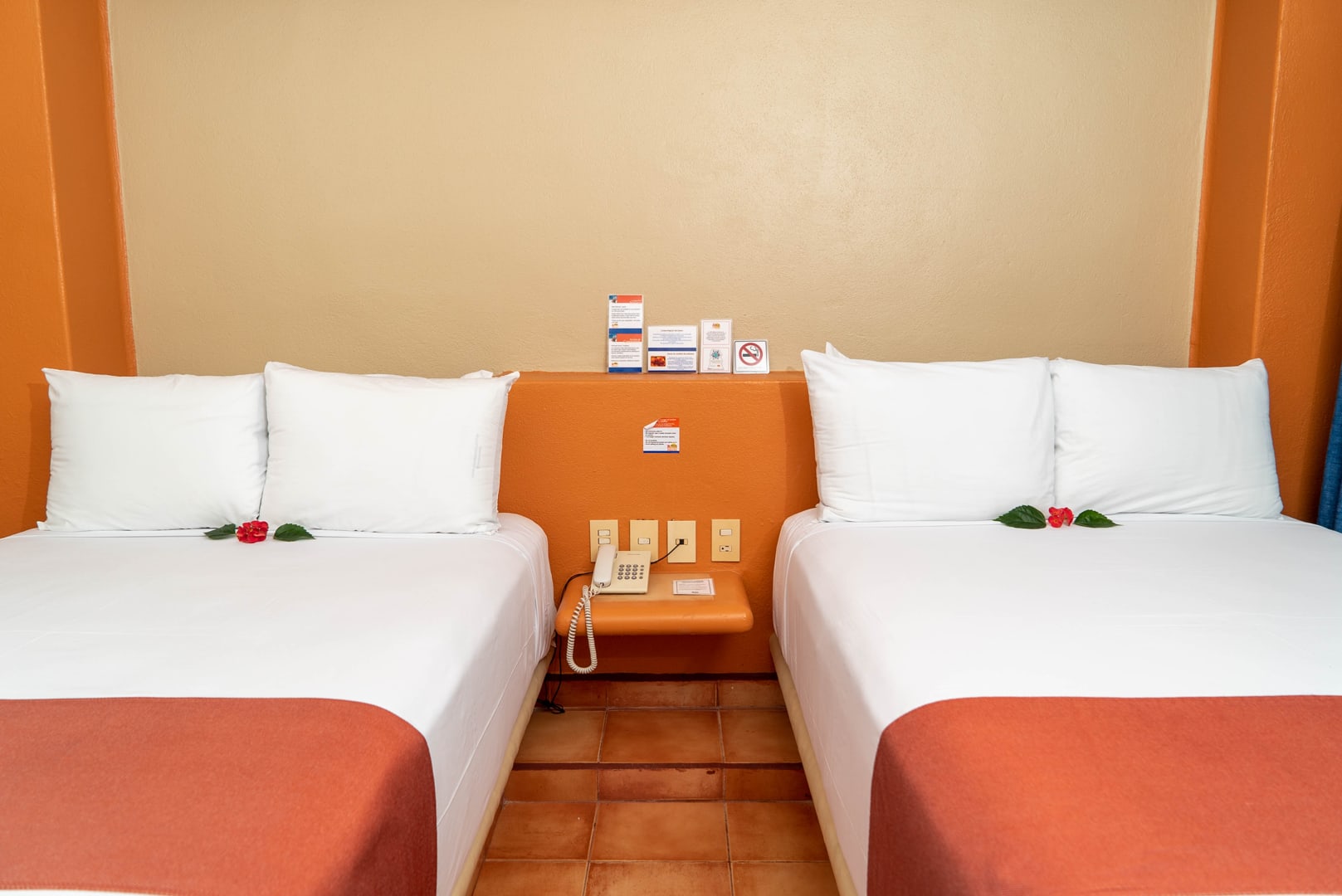 camas matrimoniales jardin Hotel Villa Mexicana